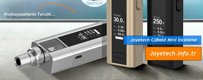 Joyetech Cuboid Elektronik Sigara Kullanımı