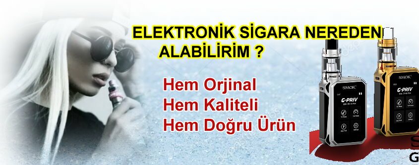 Elektronik sigara alabileceğiniz yerler